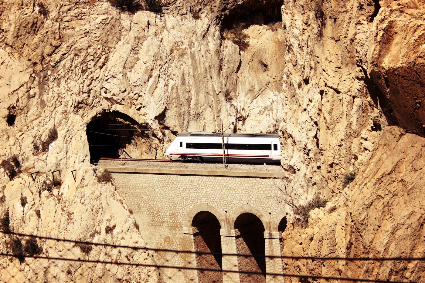 trein naar El Caminito del Rey