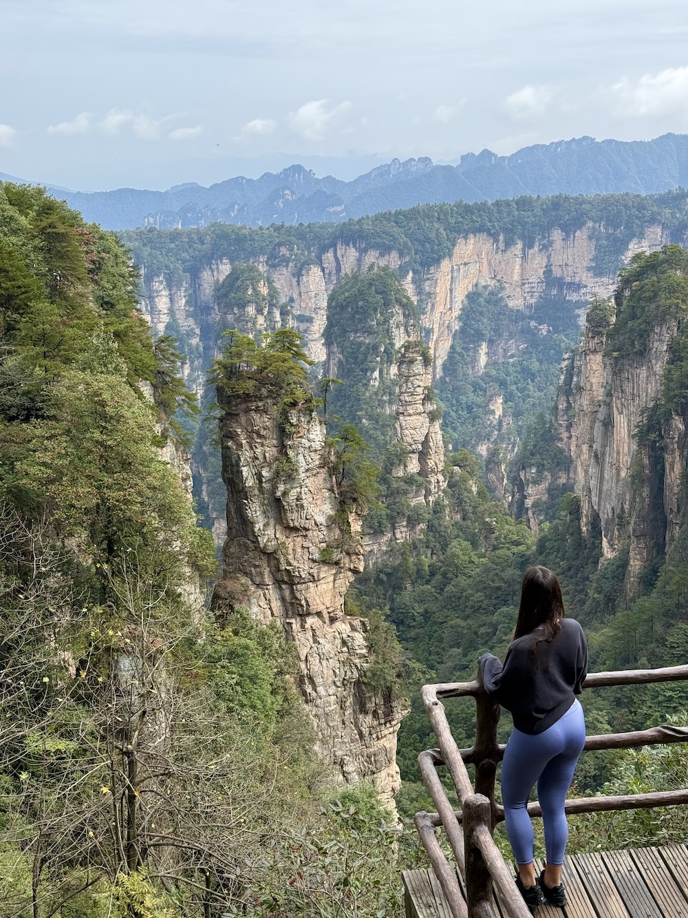 uitzicht Zhangjiajie