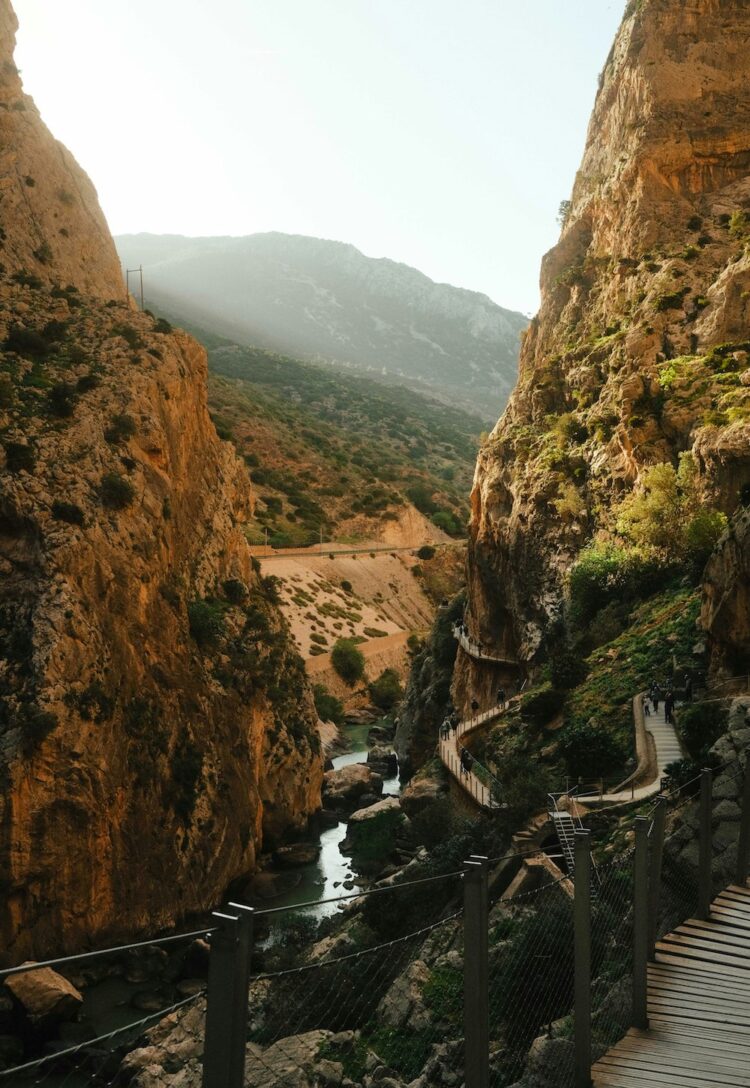 uitzicht El Caminito del Rey