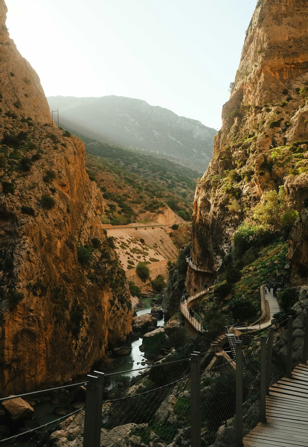 uitzicht El Caminito del Rey