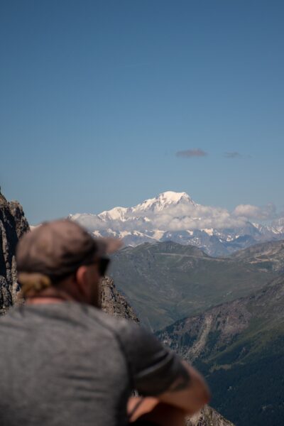 uitzicht Mont Blanc