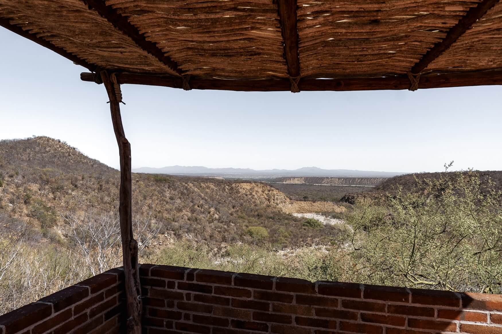 uitzicht Rancho Ecológico, Baja