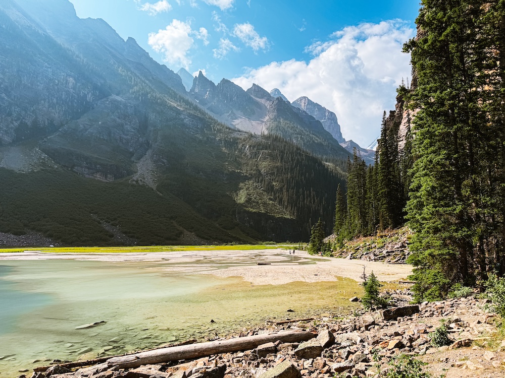 uitzicht hike Lake Louise