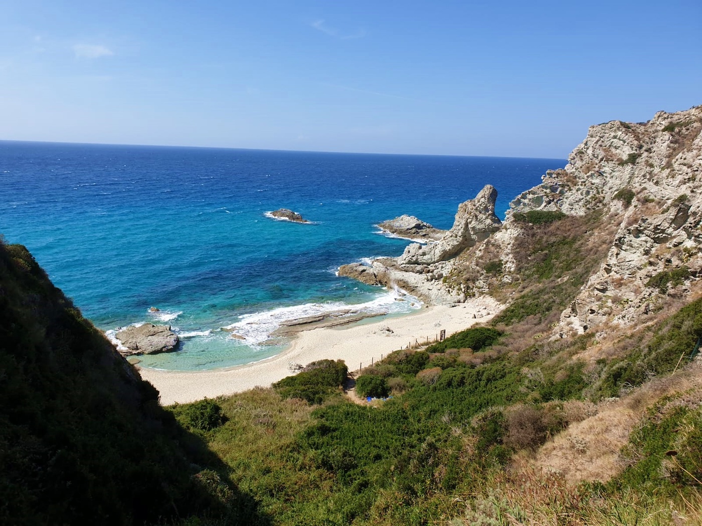 vakantie calabrie stranden Capo Vaticano