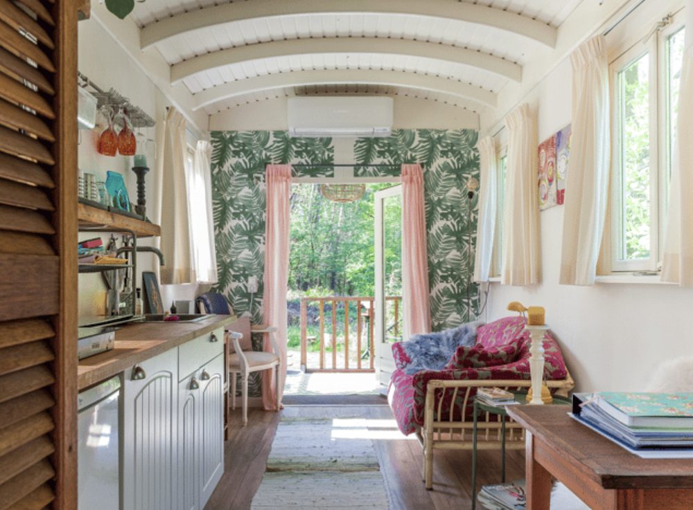vakantiehuisje met hond, een pipowagen