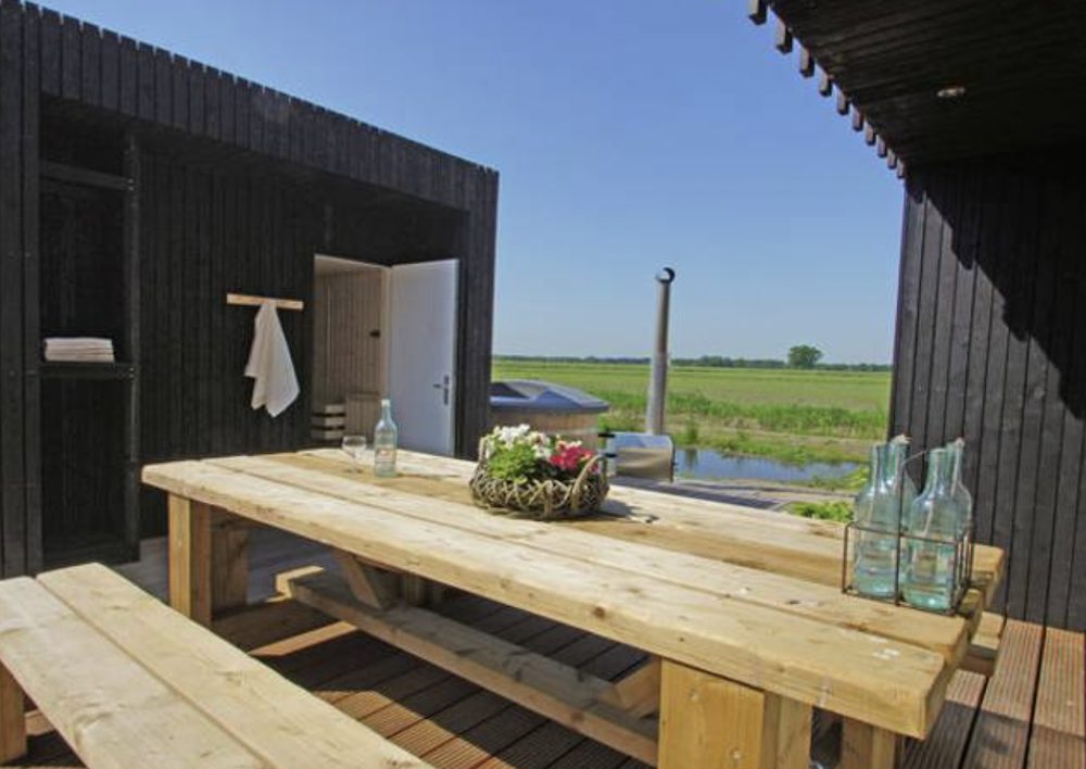 vakantiehuisje met wellness
