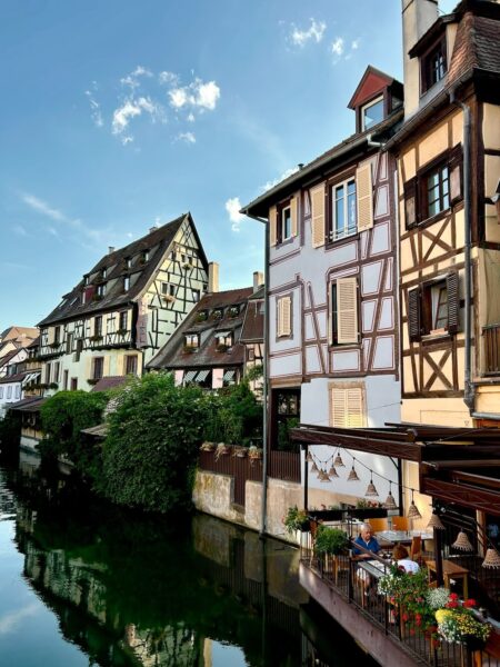 vakwerkhuizen aan het water, Colmar