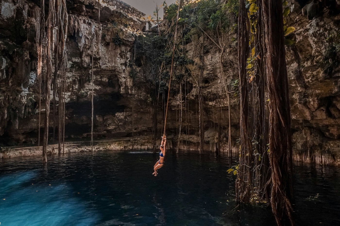 valladolid cenote oxman mexico