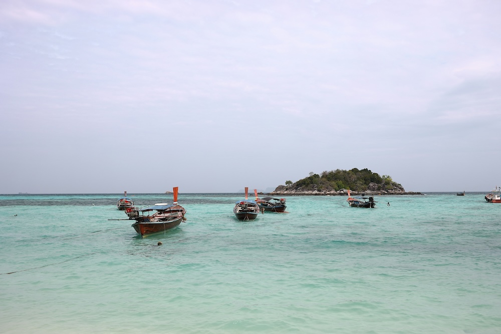 vissersbootjes Koh Lipe