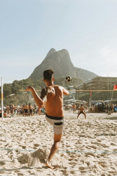voetbal stranden rio de janeiro