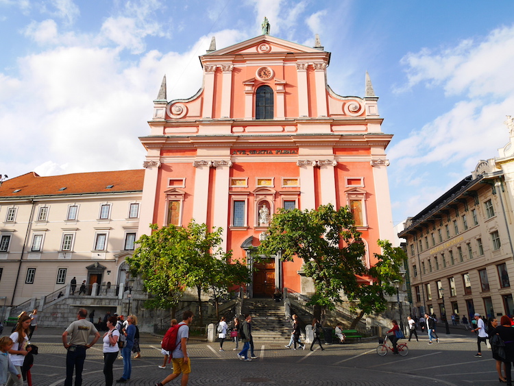 wandelen door ljubljana
