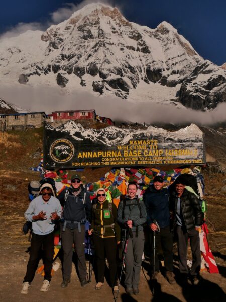 wandelgroep Annapurna Base Camp