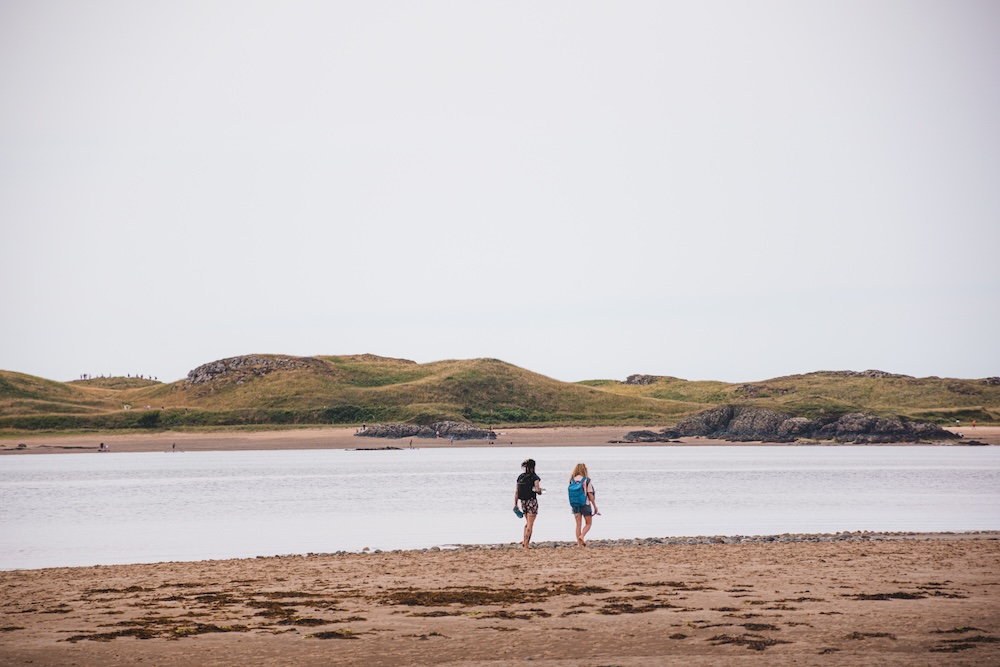 wandeling naar Twr Mawr Lighthouse