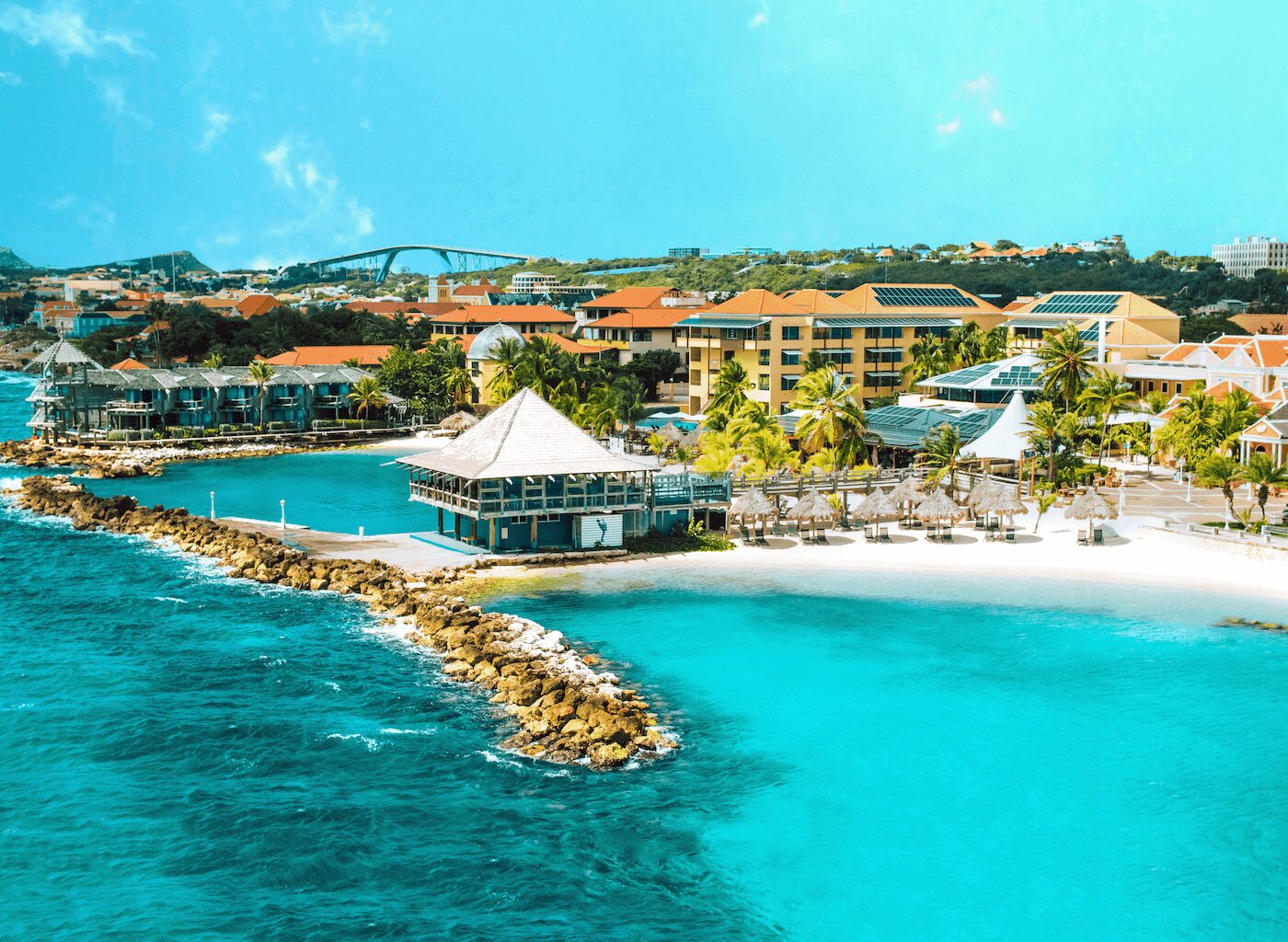 wat te doen in willemstad Avila beach hotel