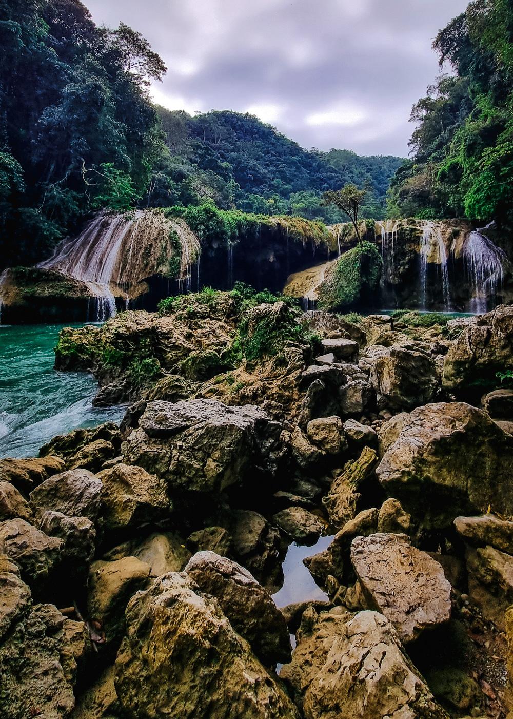 waterfalls Semuc Champey bezoeken