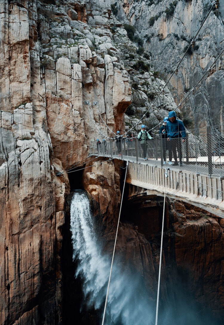 waterval El Caminito del Rey