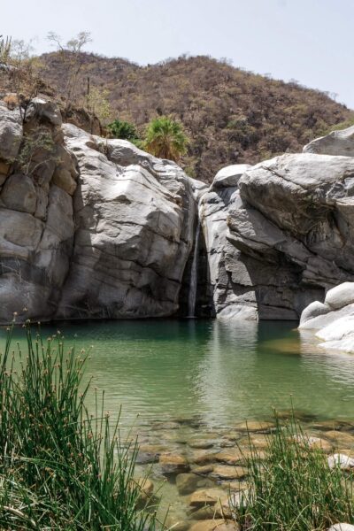 waterval Sol de Mayo, Baja