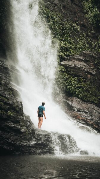 waterval onderweg, Ciudad Perdida