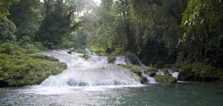 watervallen jamaica reach fall low