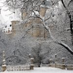 winter in budapest sneeuw