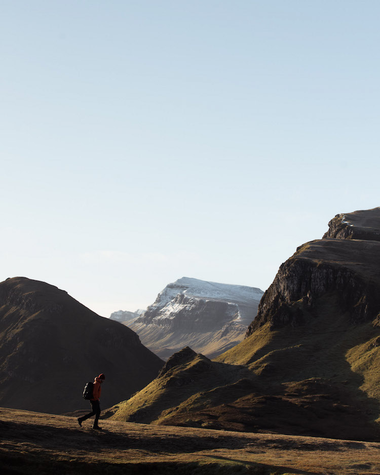 winter in schotland Quiraing