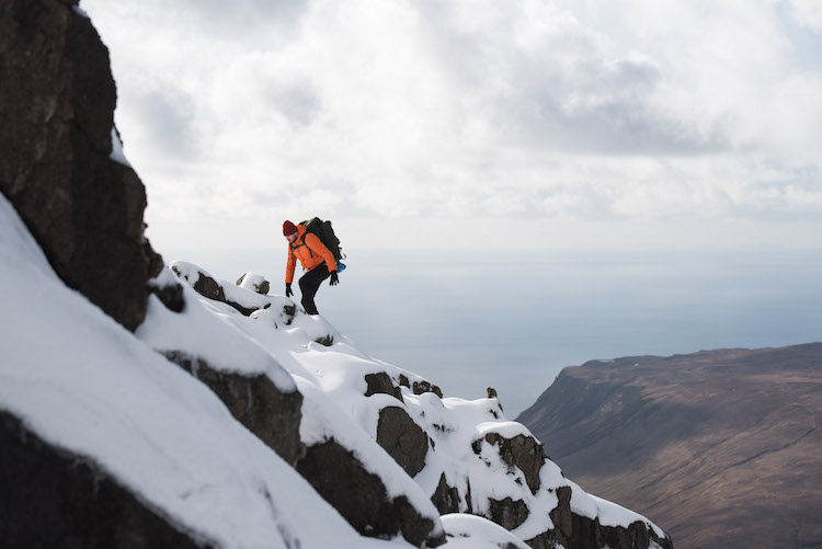 winter schotland Sgurr Alasdair