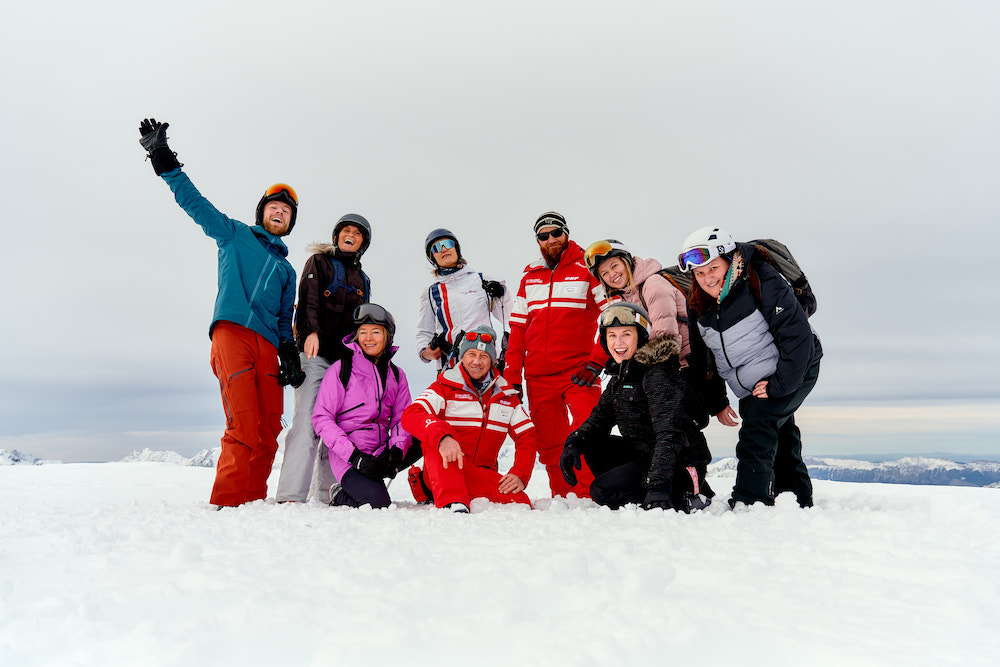wintersport groep