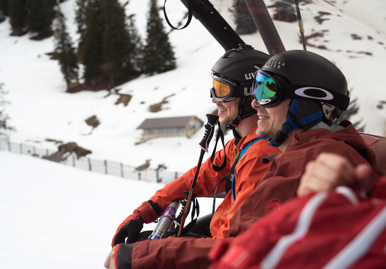 wintersport in maart kitzbuheler alpen