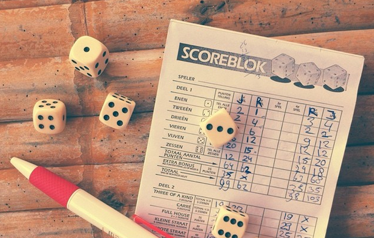 yahtzee reisspel