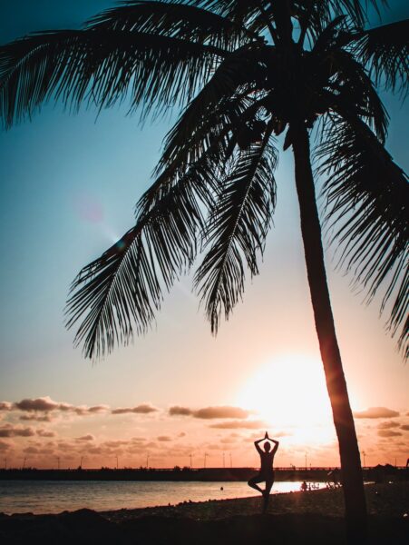 yoga strand fortaleza brazilie