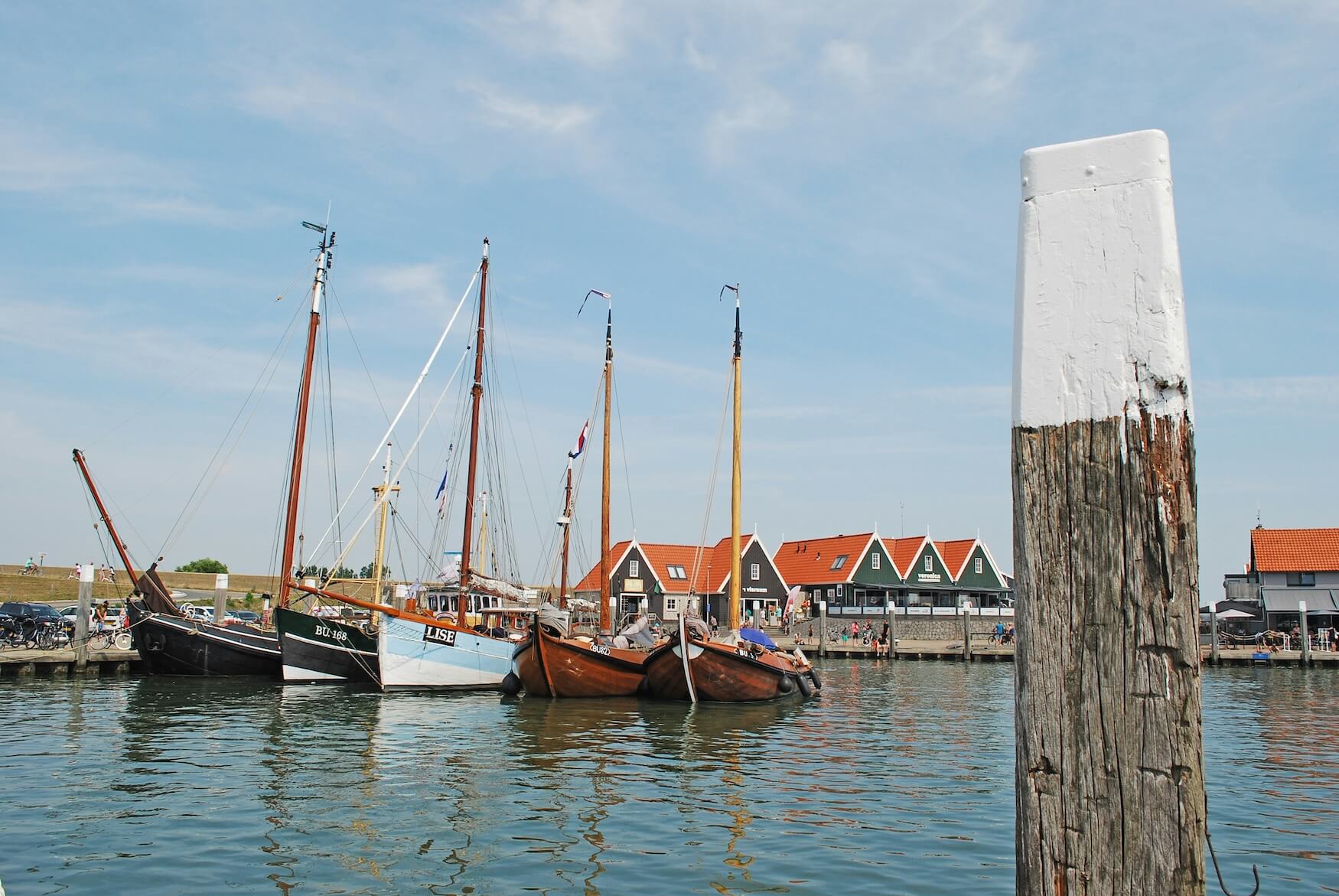zeilboten bij texel