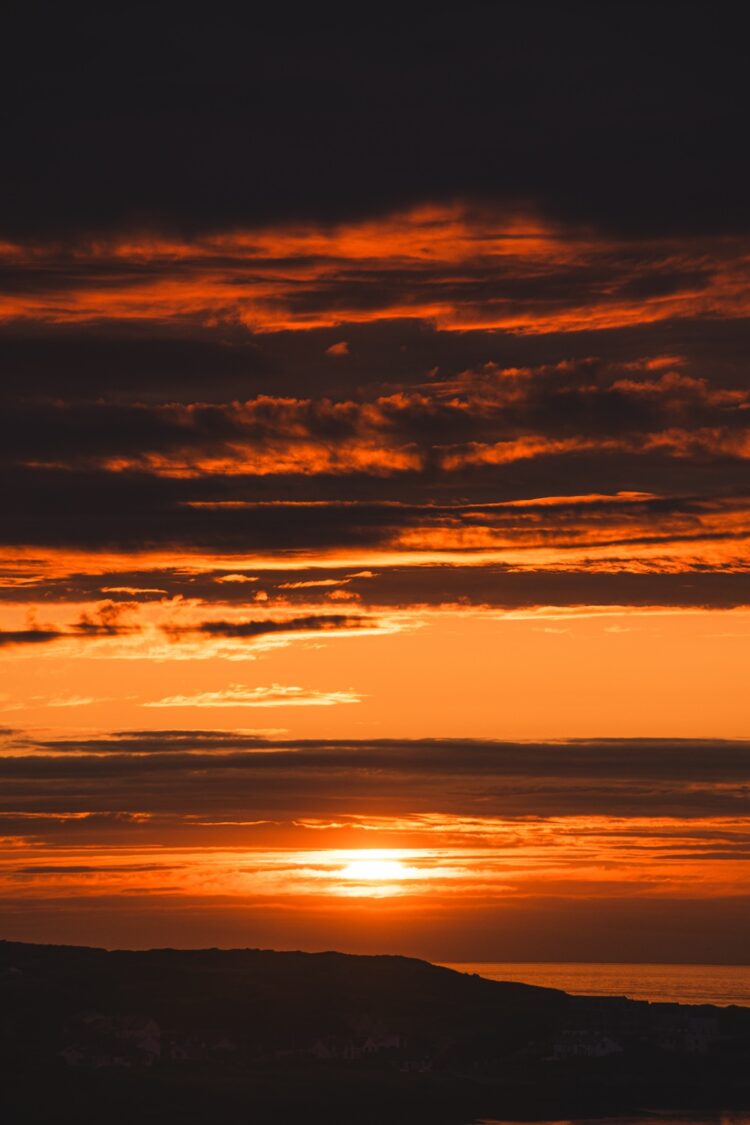 zonsondergang Anglesey