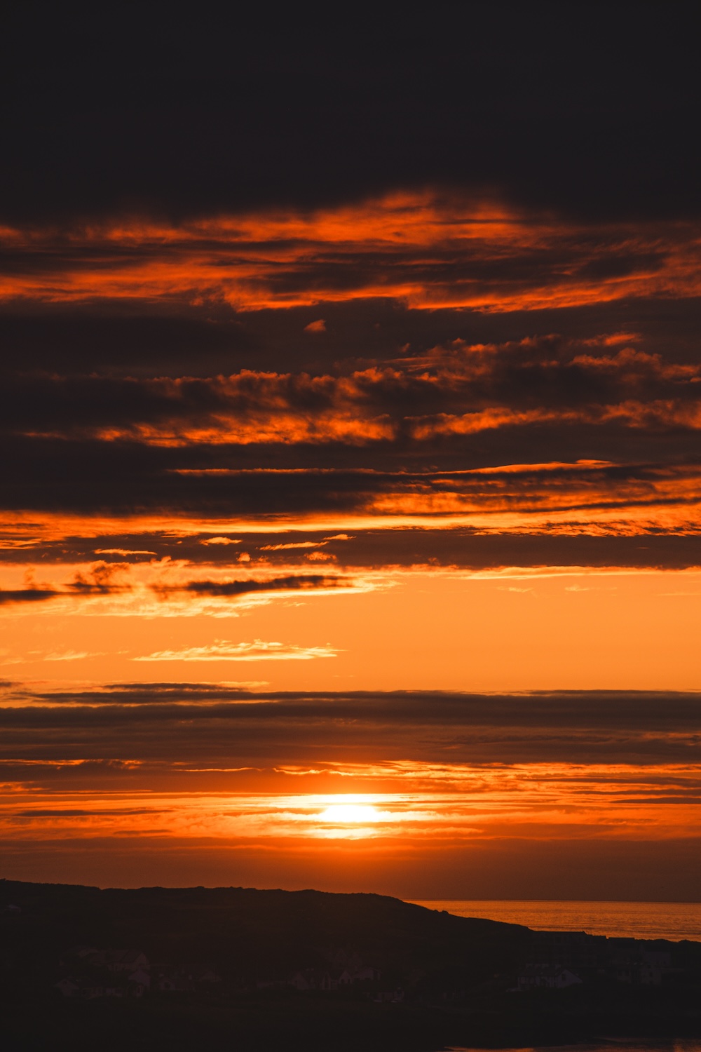 zonsondergang Anglesey