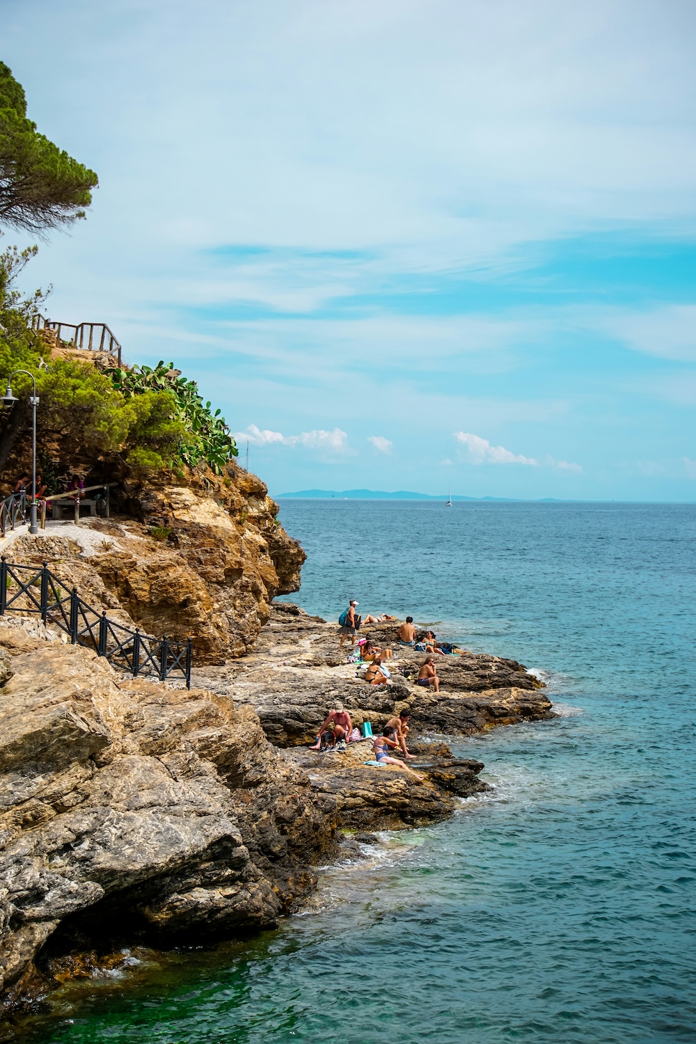 zwemmen, eiland Elba